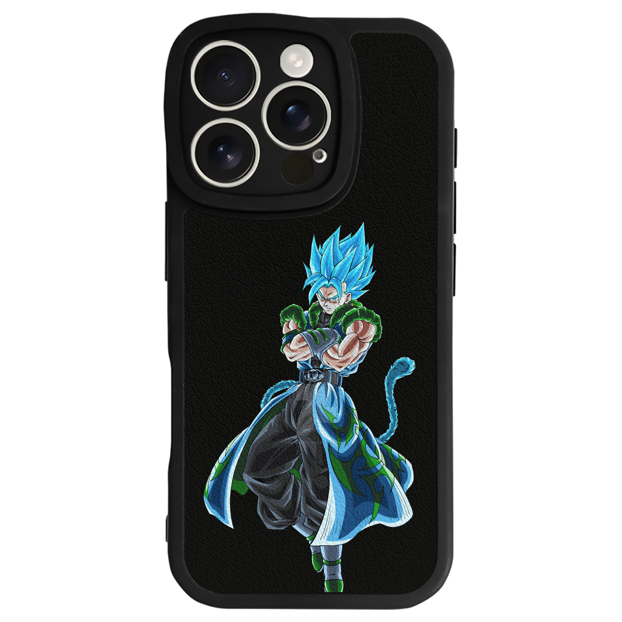（画像用） ドラゴンボール ベジット DRAGON BALL Vegetto 【iPhone 16シリーズ対応】シリコンスマホケース（レザー調） 材質：シリコン